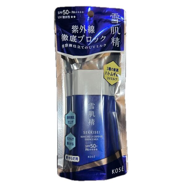 雪肌精 スキンケア UV エッセンス ミルク SPF50+ PA++++ 60g