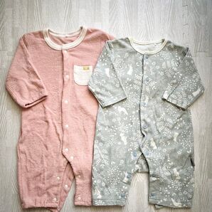 ベビー服 ロンパース 2枚セット