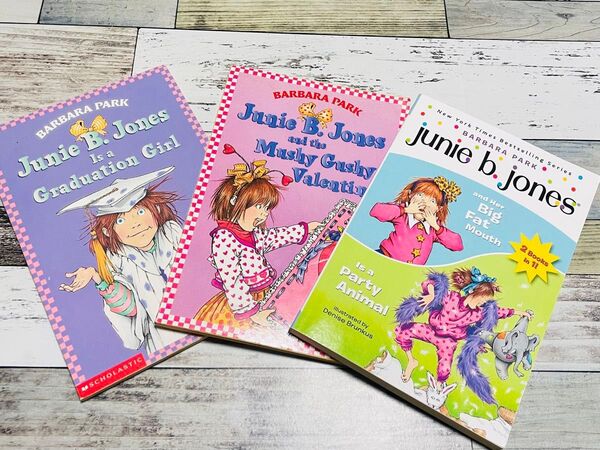 Junie B. Jones 洋書 英語 児童書 児童小説 3冊セット まとめ売