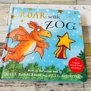 Roar with Zog 洋書 英語 絵本 知育絵本 音楽 音の出る絵本