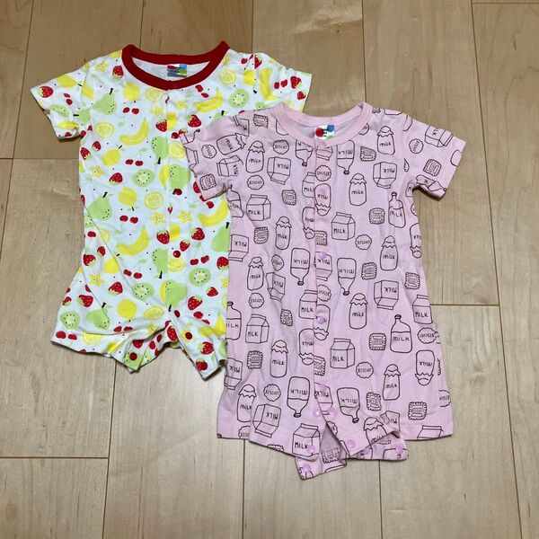 西松屋 カバーオール ロンパース 70cm 子供服 ベビー