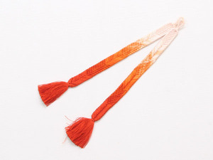 正絹平織り羽織紐(No.1809)