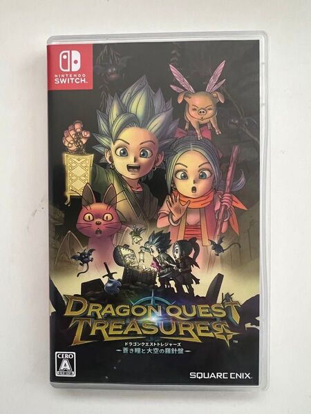 中古【Switch】ドラゴンクエスト トレジャーズ 蒼き瞳と大空の羅針盤