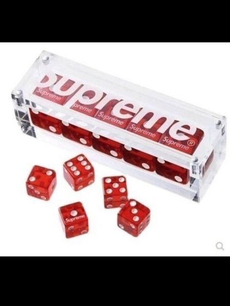 Supreme dice ダイス サイコロ red