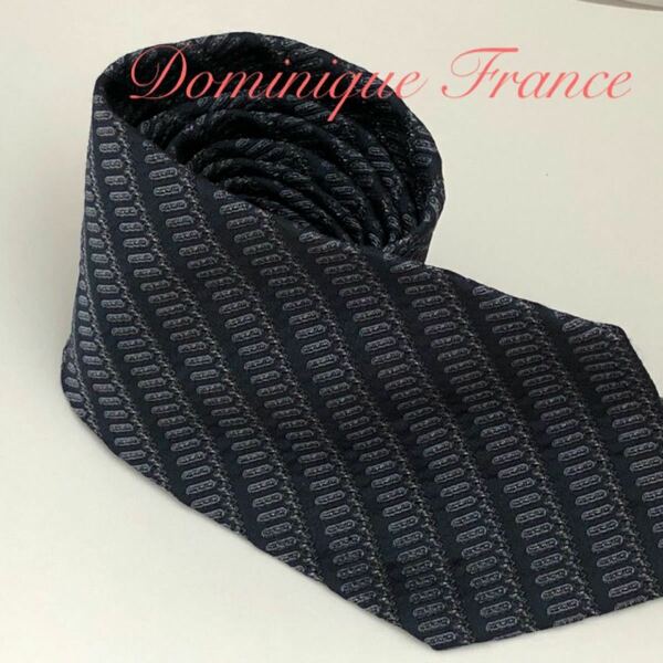 美品 Dominique France ドミニク フランス ネクタイ