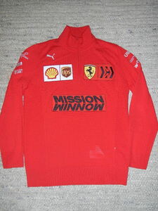 2020 Ferrari F1 team discharge goods Crew for HZ wool sweater ( thin ) MISSION WINNOW XL size 