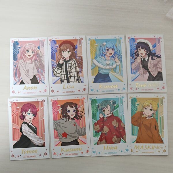 gigo限定 バンドリ 2024 Winter ver. フォト風カード