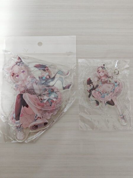 ミリプロ 甘狼このみ デビュー半年記念 アクリルスタンド&キーホルダー