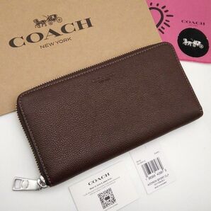 新作 新品 COACH 長財布 メンズ