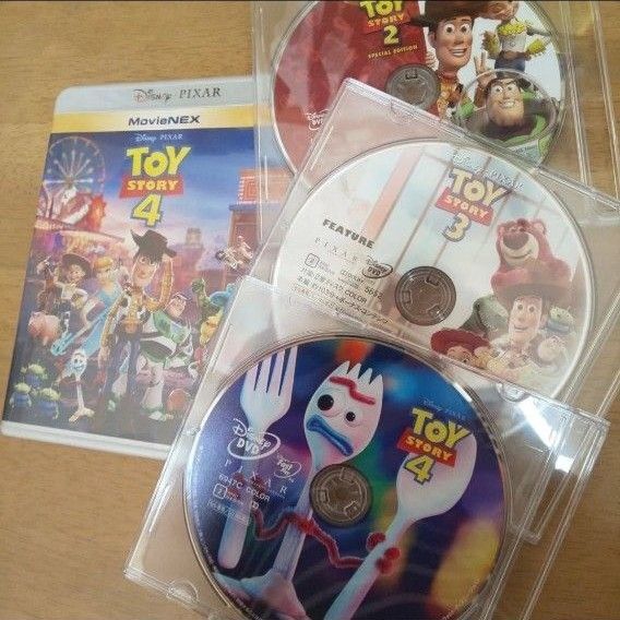 トイストーリー 2 3 4 DVD