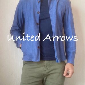 【United Arrows】Light Shirt Jacket/Blue /S