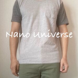 【nano universe】T-Shirt/Grey/46