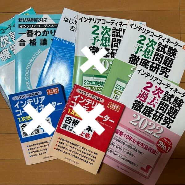 インテリアコーディネーター 過去問題集、予想問題集.セット