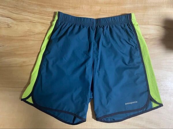 patagonia ランニングショーツ メンズ ネイビー