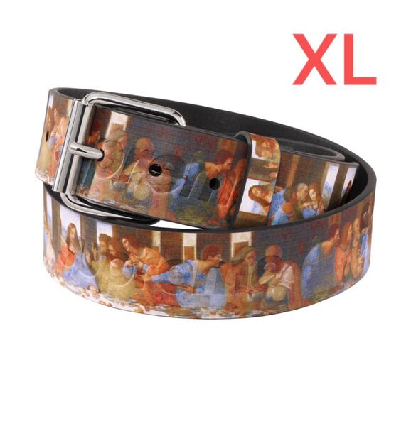 Supreme Last Supper Leather Belt XLarge