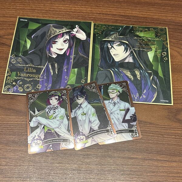 ツイステ ディアソムニア寮 色紙 カード