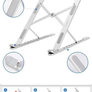 ノートパソコンスタンド PCスタンド タブレットスタンド 折り畳み式