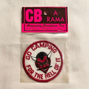 Dead Stock 50s~ Vintage Patch Red Devil