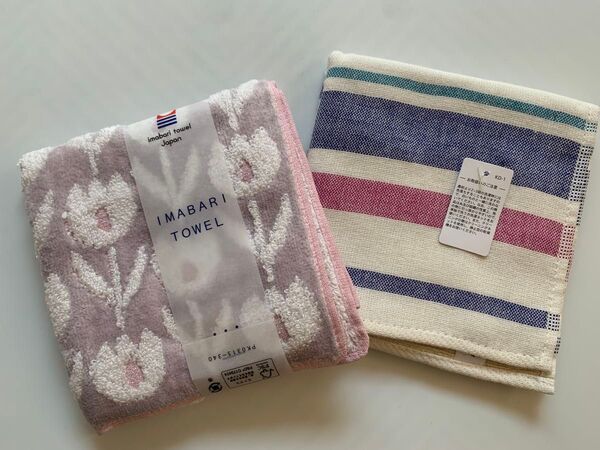 【新品】今治タオルハンカチ2枚セット(単品対応しておりません)