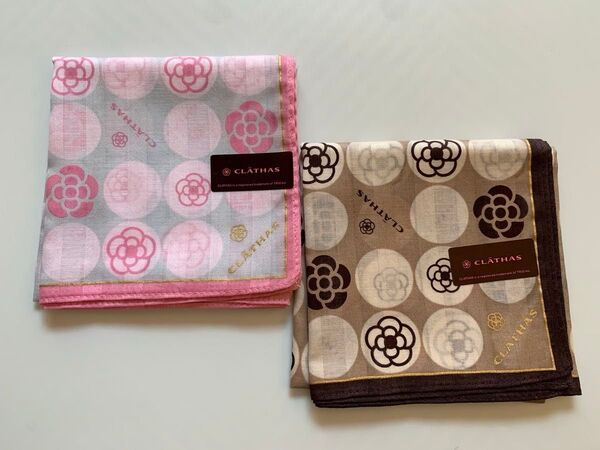 【新品】CLATHAS/クレイサス ハンカチ2枚セット(単品対応しておりません)