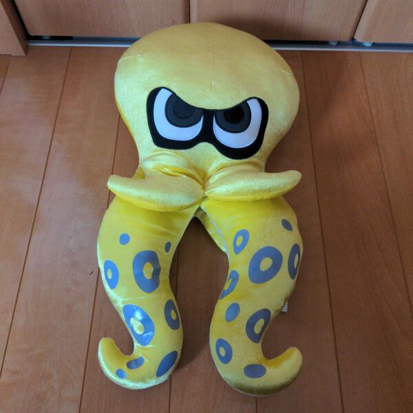 ぬいぐるみ イカ BIGぬいぐるみ スプラトゥーン スプラトゥーン3 黄色