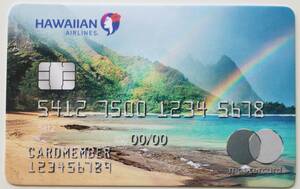 北米アメリカUSA ハワイアンエアライン Hawaiian Airlines ハワイアン エアライン マスターカード サンプル カード コレクションに