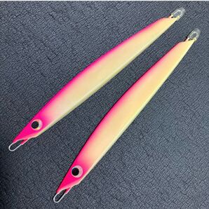 ヤンバル デルタ 350g BG-CUSTOM グローピンク 2本 未使用品