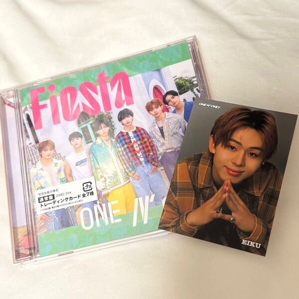 ONE N' ONLY ワンエン Fiesta 通常盤 CD EIKUトレカ付き