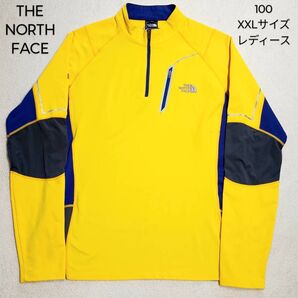 ノースフェイス 長袖シャツ 100 2XL レディース イエロー マルチカラー THE NORTH FACE サミットシリーズ