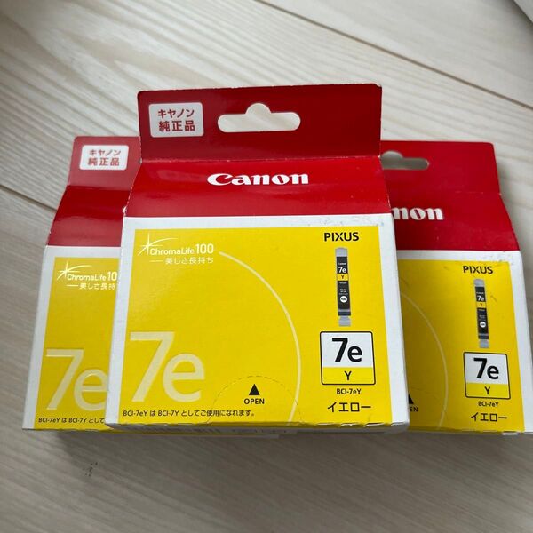 Canon BCI-7EY 3点