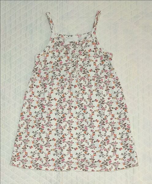 ユニクロ 花柄ワンピース 100cm