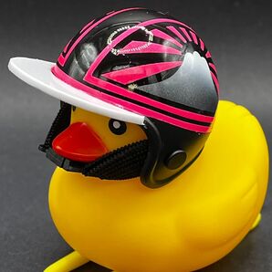 アヒル隊長 カスタムヘルメット コルク 富士日章 ハンドメイド