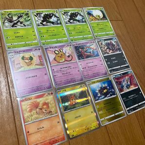 珍しい絵柄のポケモン達 12枚セット