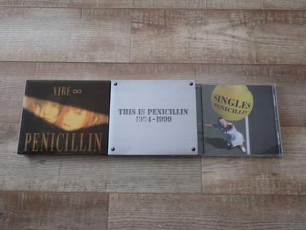 希少 PENICILLIN ベストアルバム SINGLES 他3作品セット ペニシリン CD アルバム