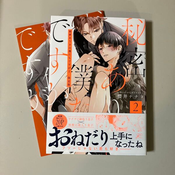 秘密ありきの僕たちですが 2巻 限定版 櫻井ナナコ先生