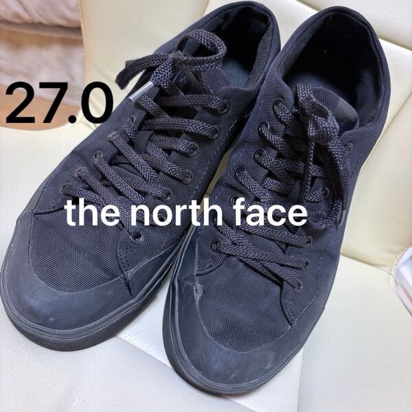 the north face スニーカー NF52141 Shuttle Lace シャトル レース ブラック 27.0cm