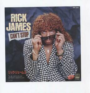 【EP シングル　同梱歓迎】 RICK JAMES ■ CAN'T STOP ■　リック・ジェームス　■　白ラベル　見本盤