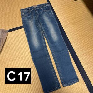 C17 ストレートデニム ブルー