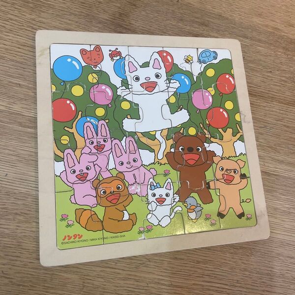 のんたん ノンタン パズル 木製