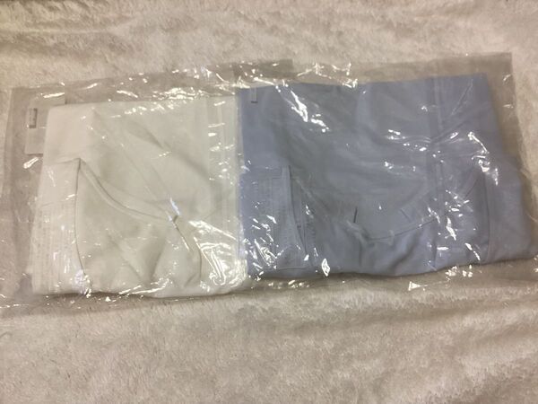 Mサイズ 2枚セット ヒンヤリ冷感 UVカット 汗取クールフレンチ インナーシャツ