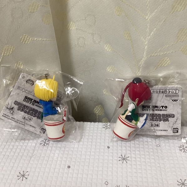 サカモトデイズ SAKAMOTO DAYS プチっとのりマス 朝倉シン 陸少糖 2点 7cm