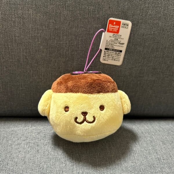 ポムポムプリン フルーツ マスコット ぬいぐるみ ぶどう