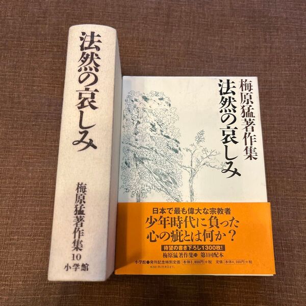 初版本 帯付き 梅原猛著作集10『法然の哀しみ』小学館