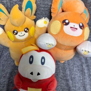 ポケモン ぬいぐるみセット パモ パモット ホゲータ
