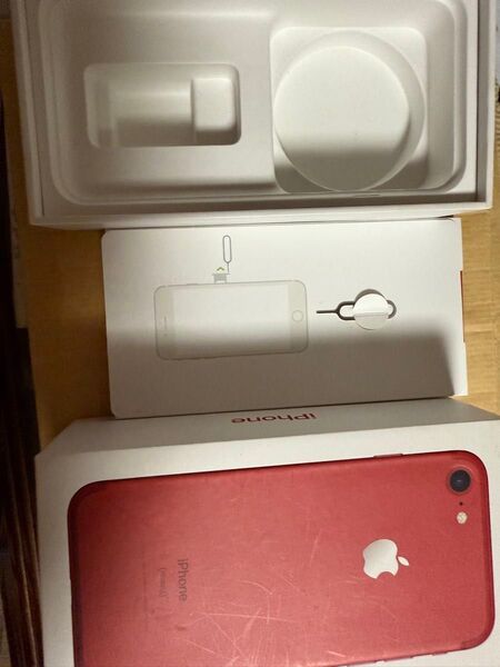iPhone7 256GB 箱、simピン