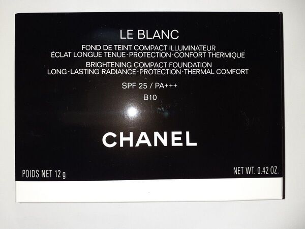 シャネル ル ブラン ブライトニング コンパクト パウダーファンデーション B10◇CHANEL