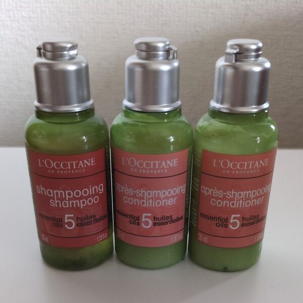 LOCCITANE ロクシタン アメニティ シャンプー& コンディショナー