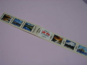  New Zealand scenery stamp ..40 cent 6 sheets .. New Zealand. .. ground. stamp 6 sheets unused 