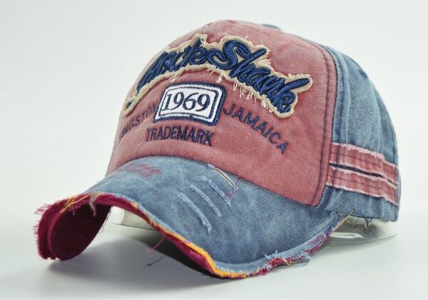 ダメージ加工♪USED風♪CAP野球帽子キャップ♪メンズレディース♪capC01♪wine red◆ 帽子 キャップ レトロ