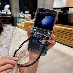 Galaxy Z Flip6スマホケース ストラップ おしゃれ 大人気 ギャラクシーZフリップ6 携帯カバー